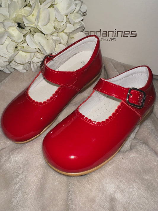 Girls Mary Janes Red Patent