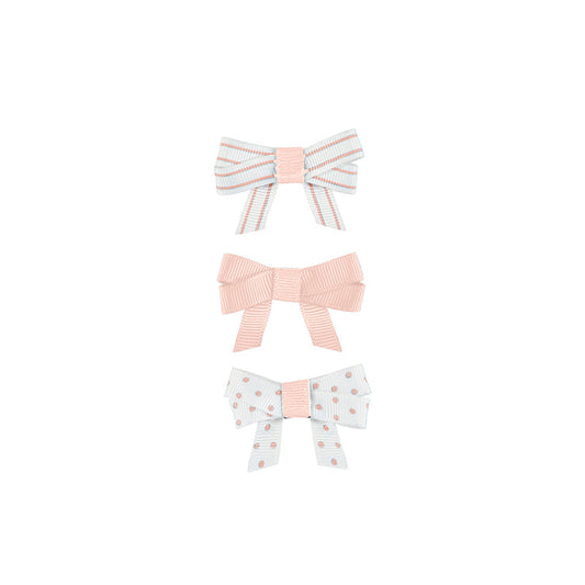 Girls Pink Hair clips - littlestarschildrenswear