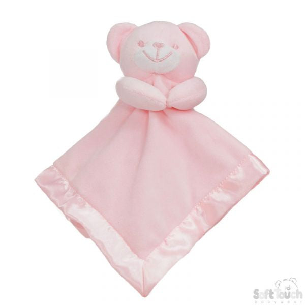Girls Pink bear Comforter - littlestarschildrenswear