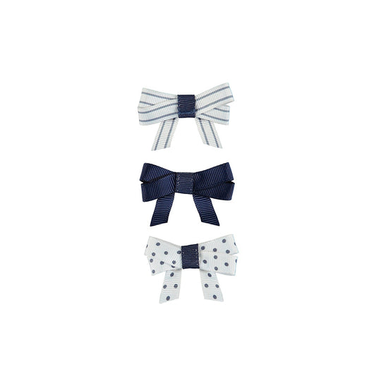 Girls Navy Hair clips - littlestarschildrenswear